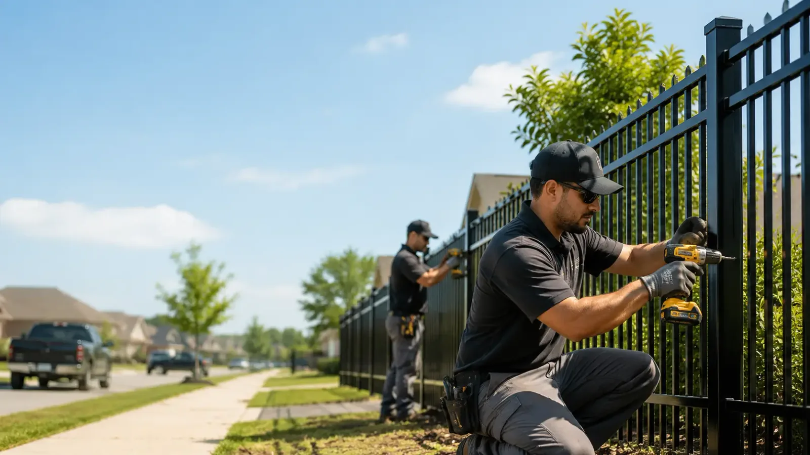 Metal Fence Installation in Watkins, MN